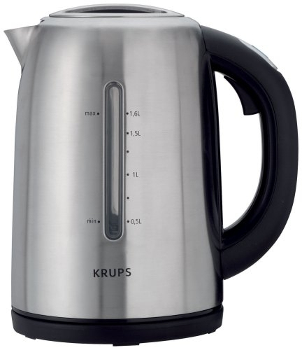 Krups F LF3 4W elektriskās tējkanna 1,6 L 2400 W Nerūsējošs tērauds