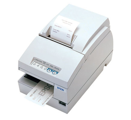 C31C289012 Epson TM U675P - Impresora de recibos - matriz de puntos - A5 Rollo 83 cm - 178 cpp - 9 espiga - hasta 514 líneas/segundo - paralelo - blanco frío