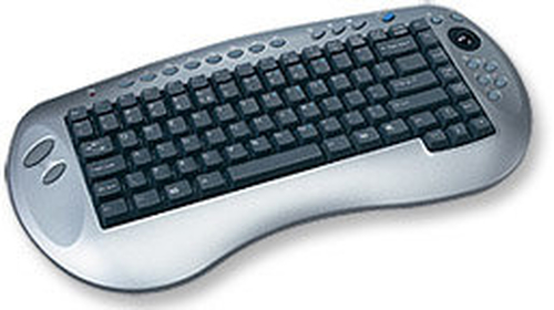 Manhattan 167390 klaviatūra IrDA QWERTY Pilka