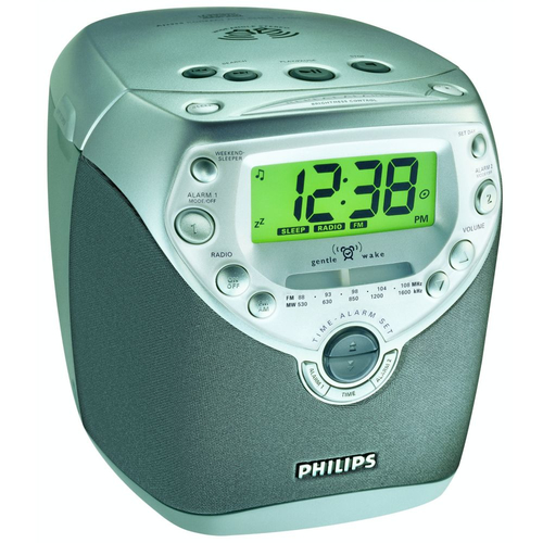 Philips AJ3950/00 kaasaskantav stereosüsteem AM, FM Hall, Hõbe