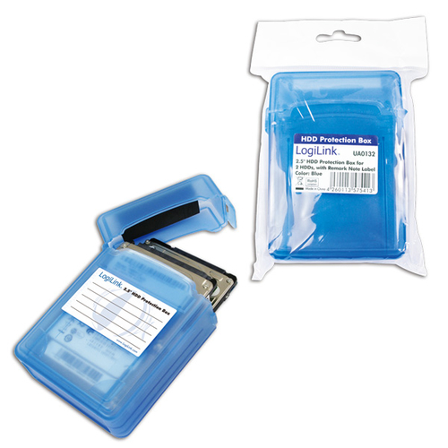LogiLink UA0132 Blauw case voor opslagstations, afbeelding 2