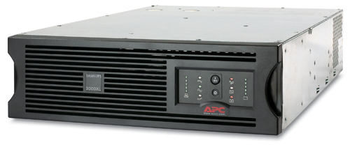 APC Smart-UPS 3000VA XL - UPS montaje en bastidor - CA 120 V - 27 kW - 3000 VA - RS-232 - conectores de salida 11 - 3U - negro - SUA3000RMXL3U