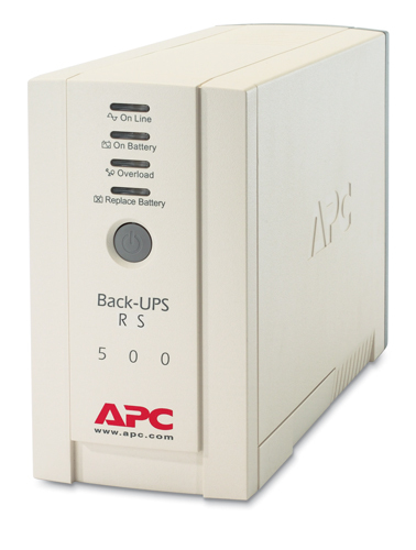 APC Back-UPS RS 500 - UPS - CA 120 V - 300 vatios - 500 VA - conectores de salida 6 - BR500