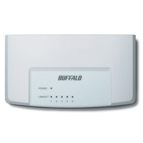 Specs Buffalo LSW3-TX-5EP/W network switch White (LSW3-TX-5EP/W)