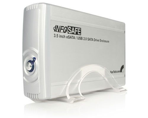 StarTech.com InfoSafe 3.5 Hõbe 3.5