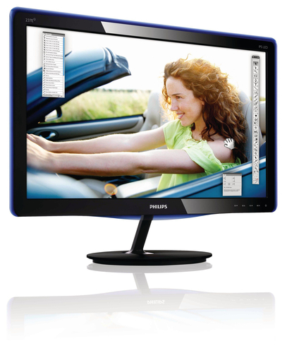 Philips 237E3QSU/27 PC lamekuvar 58,4 cm (23) 1920 x 1080 pikslit Full HD LED Must