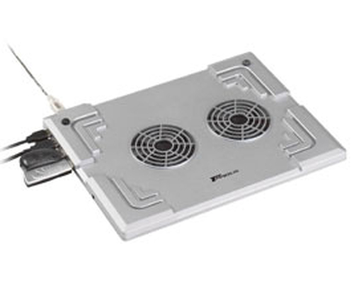 Targus Notebook ChillHub - Ventilador para ordenador portátil - plata - AWE01US