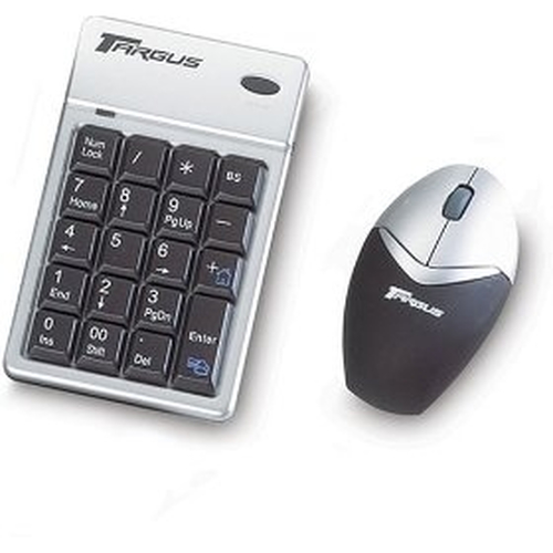 PAKP003U Targus Wireless Keypad Mouse Combo - Teclado numérico y ratón - inalámbrico - RF