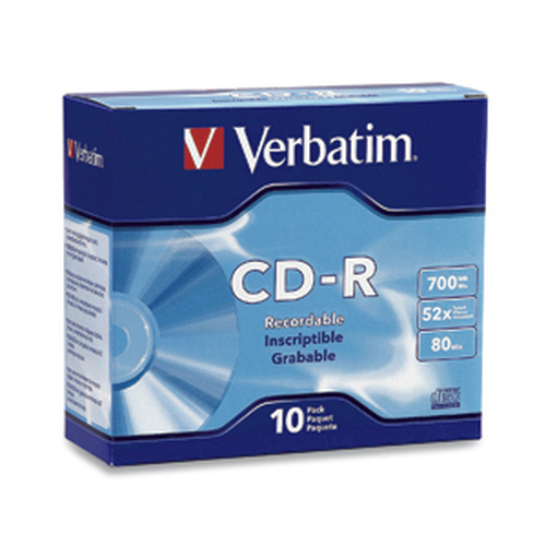 CD-R 700MB 52X WITH BRANDED SURFACE