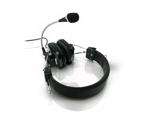 Conceptronic Allround Retro Stereo Laisvų rankų įranga Vielinis Su lankeliu Juoda