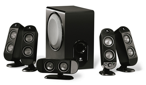 Logitech X-530 - Sistema de altavoces - para PC - canal 51 - 70 vatios Total - 970114-0914