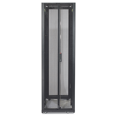 NETSHELTER SX 48U 750MMX1200MM DEEP ENCLOSURE WITHOUT SIDES BLACK