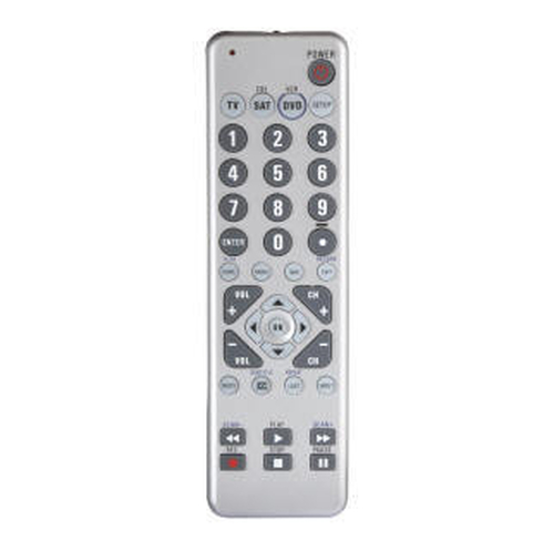 Zenith ZC300 kaugjuhtimispult Infrapunaside DVD/Blu-ray, SAT, TV Vajutusnupud