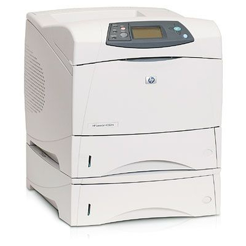 Q5408A HP LaserJet 4350tn - Impresora - B/N - laser - A4/Legal - 1200 ppp - hasta 52 ppm - capacidad 1100 hojas - paralelo USB LAN