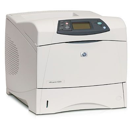 HP LaserJet 4250n - Impresora - B/N - laser - A4/Legal - 1200 ppp - hasta 43 ppm - capacidad 600 hojas - paralelo USB LAN - Q5401A