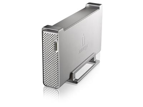 Iomega UltraMax 500 GB FireWire/USB 2.0 Externe Festplatte Silber