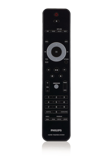 Philips Mando a distancia para sistema de cine en casa CRP650/01 0
