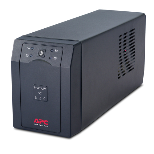 SC620I APC Smart-UPS SC 620VA - UPS - CA 230 V - 390 vatios - 620 VA - RS-232 - conectores de salida 4 - gris