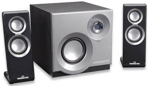 Manhattan 3050 skaļruņu komplekts 5 W PC (dators) 2.1 kanāli 2 joslu