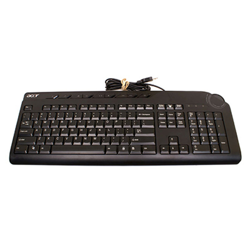 Acer KB.USB0B.085 klaviatuur USB QWERTY Inglise Must