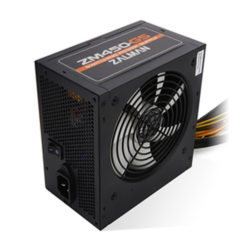 Zalman ZM450-GS toiteallika komponent 450 W 20+4 pin ATX ATX Must