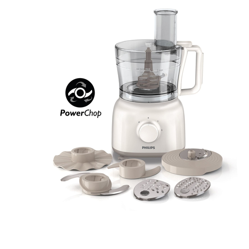 Philips Daily Collection HR7627/02 food processor 650 W 2.1 L White