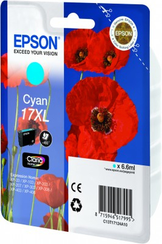 Epson no.17 Cyan XL 6.5ml