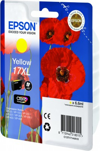 Epson no.17 Yellow XL 6.5ml