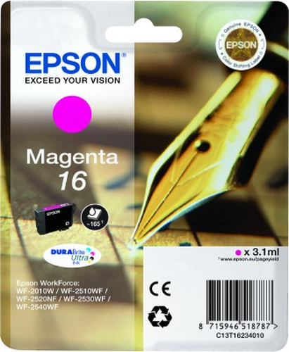 Original Epson 16 Magenta Ink Cartridge - image 2