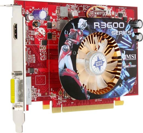 MSI R3650-MD256-OC graafikakaart GDDR2