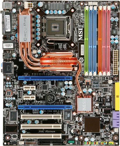 MSI X48C Platinum LGA 775 (Socket T) ATX