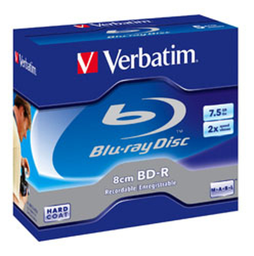 Verbatim 5J:43661 8cm BD-R 7.5gb