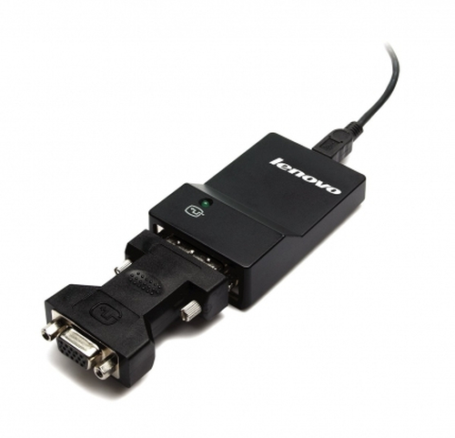 Lenovo USB 3.0 to DVI/VGA Monitor Adapter - Externe video-adapter, afbeelding 3