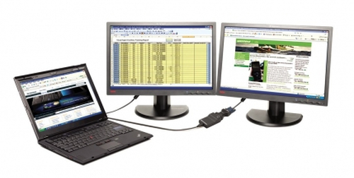 Lenovo USB 3.0 to DVI/VGA Monitor Adapter - Externe video-adapter, afbeelding 4