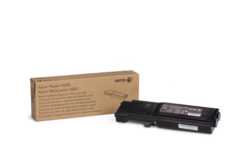 Xerox Black Standard Capacity Toner Cartridge 3k pages for 6600 WC6605 - 106R02248