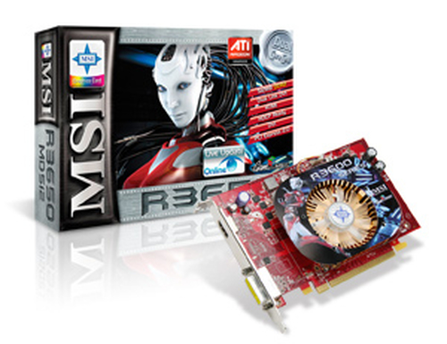 MSI R3650-MD512-OC graafikakaart GDDR2