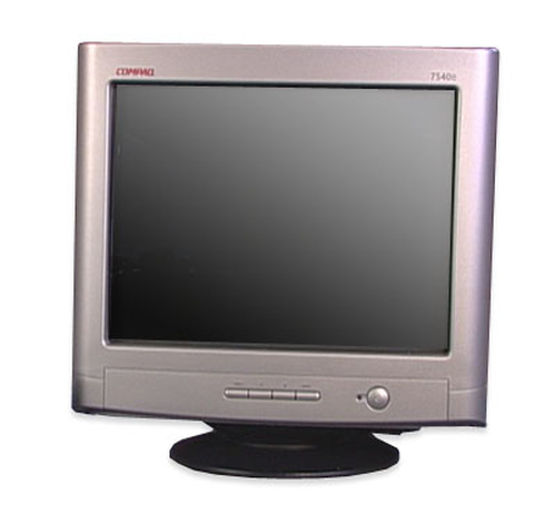 Compaq MV7540e - Monitor CRT - 16 - 1280 x 1024 60 Hz - VGA - plata negro carbonizado - P8736AA