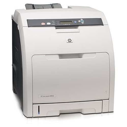 HP Color LaserJet 3800dn - Impresora - color - a dos caras - laser - A4/Legal - 600 ppp - hasta 21 ppm monocromo / hasta 21 ppm color - capacidad 350 hojas - USB LAN - Q5983A