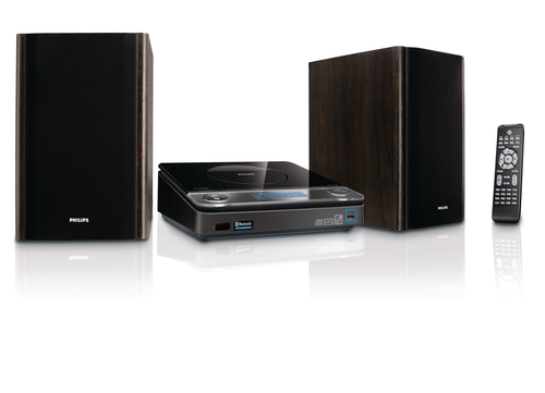 Philips BTM177/12 helisüsteem koju Kodune audio mikrosüsteem 50 W Must, Pruun