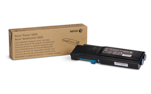 106R02249 TONER CYAN P/PHASER 6600 /WC6605 2000PAGINAS CAPACIDAD ESTANDAR 106R02249