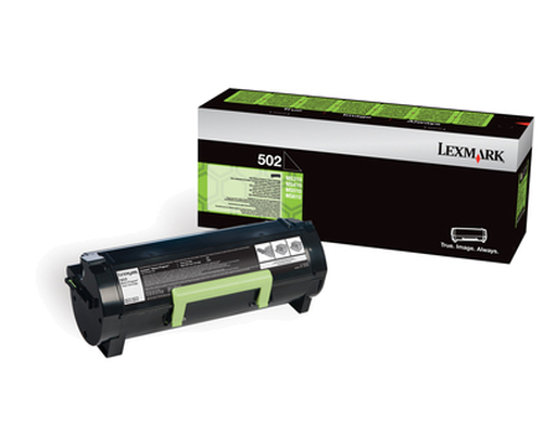 Lexmark 502 Black Toner Cartridge 1.5K pages - 50F2000