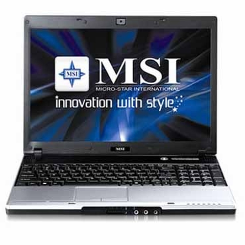 MSI Megabook VR601 Intel Celeron M, 15.4", 2 GB RAM, 120 GB