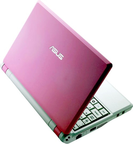 ASUS Eee PC 2G, Pink Intel Celeron M Märkmikarvuti, 7", 0.5 GB RAM