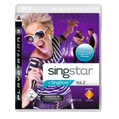 Sony SingStar Vol. 2, PS3 Saksa keel PlayStation 3