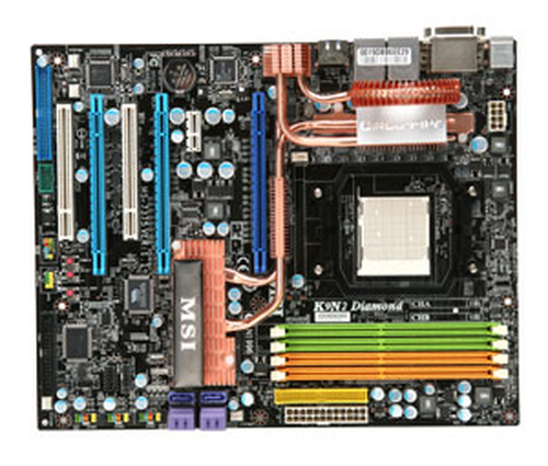 MSI K9N2 Diamond Pistikupesa AM2 ATX