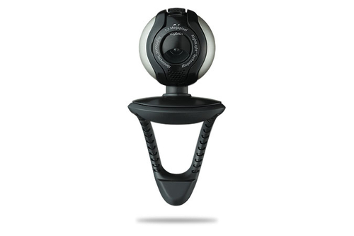 Logitech QuickCam S5500 WebCam veebikaamera 1,3 MP 1280 x 960 pikslit USB 2.0 Must, Hõbe