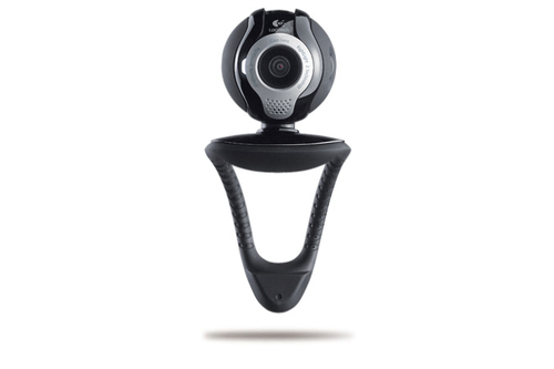 Logitech QuickCam S7500 WebCam veebikaamera 1280 x 960 pikslit USB 2.0 Must, Hõbe