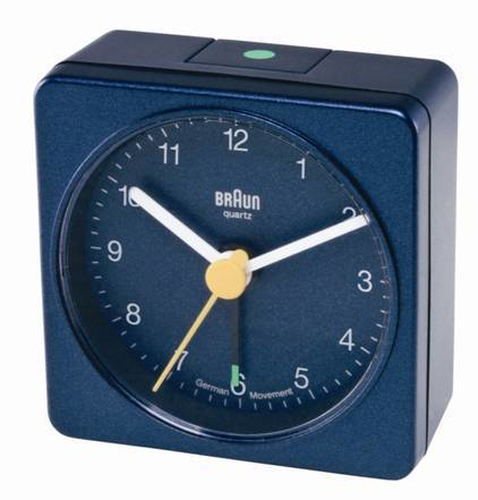Braun BNC 002 Kvarts äratuskell Sinine