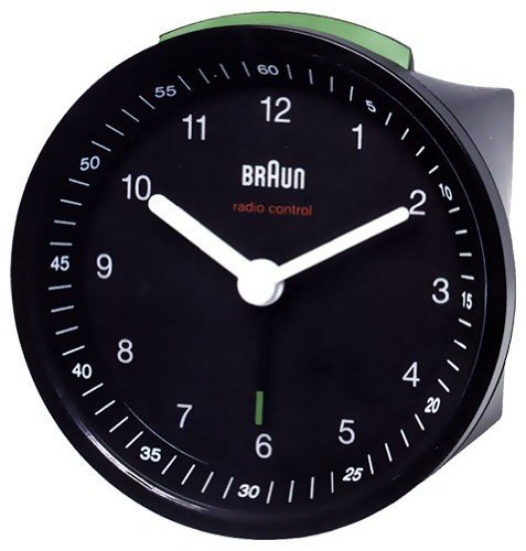 Braun BNC 007 Kvarts äratuskell Must