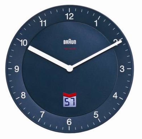 Braun BNC 006 Kvarcinis laikrodis Apskritimas Mėlyna